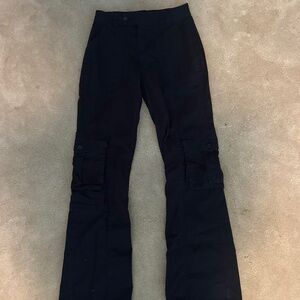 Low rise baggy cargo pants